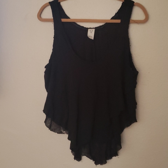 We The Free Tops - We The Free Black Tank Top sz L